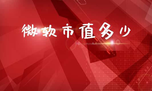 微软市值多少_https://cj007.lansai.wang_期货开户_第1张
