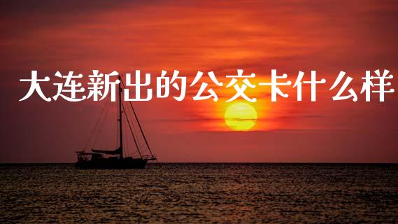 大连新出的公交卡什么样_https://cj007.lansai.wang_外汇交易_第1张