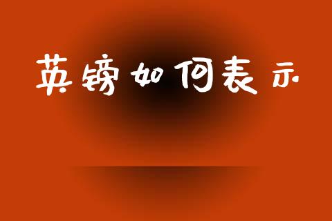 英镑如何表示_https://cj007.lansai.wang_外汇交易_第1张