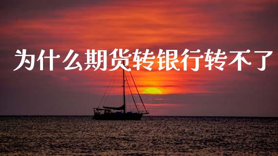 为什么期货转银行转不了_https://cj007.lansai.wang_债券资讯_第1张