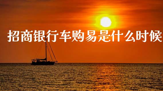 招商银行车购易是什么时候_https://cj007.lansai.wang_期货开户_第1张