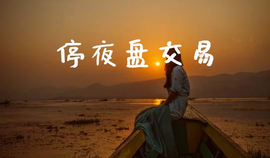 停夜盘交易_https://cj007.lansai.wang_债券资讯_第1张
