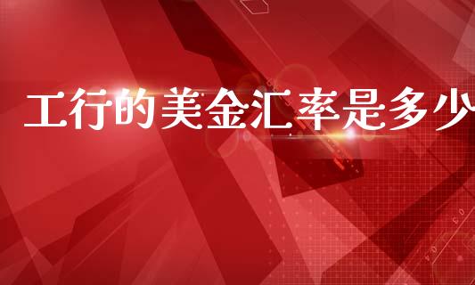 工行的美金汇率是多少_https://cj007.lansai.wang_全球市场_第1张
