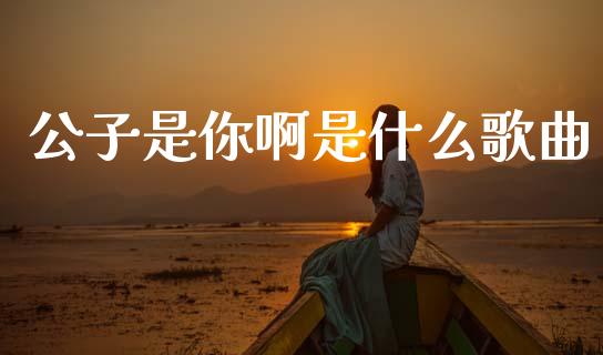 公子是你啊是什么歌曲_https://cj007.lansai.wang_债券资讯_第1张