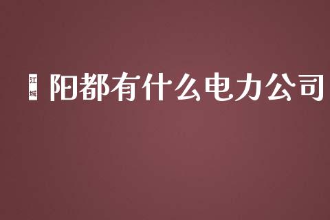 荥阳都有什么电力公司_https://cj007.lansai.wang_外汇交易_第1张