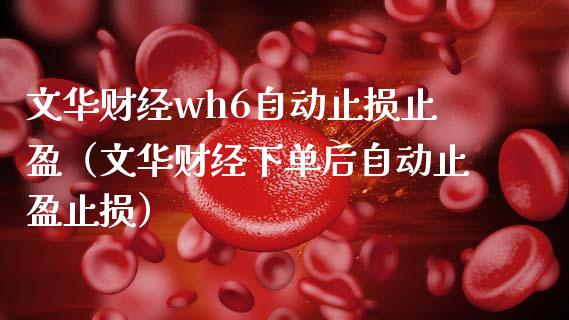 文华财经wh6自动止损止盈(文华财经下单后自动止盈止损)_全球市场_第1张_期货开户_金融监管_外汇交易_债券资讯_全球市场_财经新闻 文华财经wh6自动止损止盈(文华财经下单后自动止盈止损)_https://cj007.lansai.wang_全球市场_第1张
