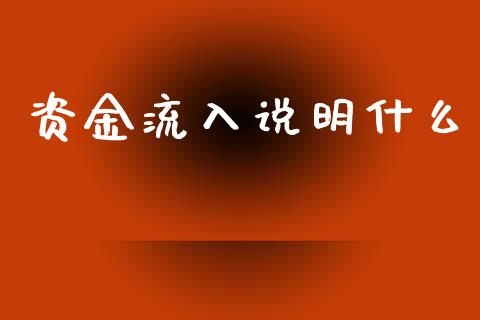 资金流入说明什么_https://cj007.lansai.wang_期货开户_第1张