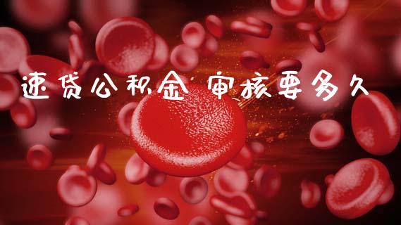速贷公积金 审核要多久_https://cj007.lansai.wang_债券资讯_第1张