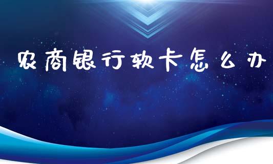 农商银行软卡怎么办_https://cj007.lansai.wang_债券资讯_第1张