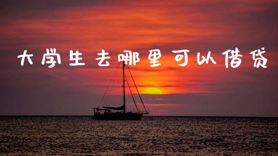 大学生去哪里可以借贷_https://cj007.lansai.wang_外汇交易_第1张