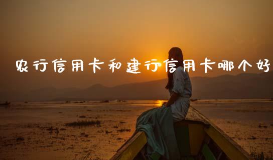农行信用卡和建行信用卡哪个好_https://cj007.lansai.wang_期货开户_第1张