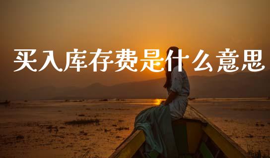 买入库存费是什么意思_https://cj007.lansai.wang_财经新闻_第1张