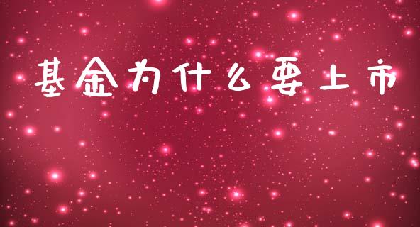 基金为什么要上市_https://cj007.lansai.wang_债券资讯_第1张