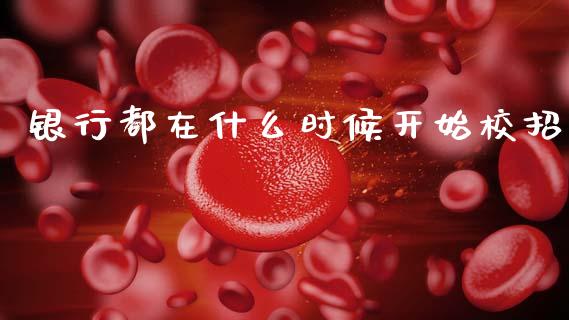 银行都在什么时候开始校招_https://cj007.lansai.wang_债券资讯_第1张
