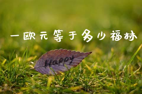 一欧元等于多少福林_https://cj007.lansai.wang_外汇交易_第1张