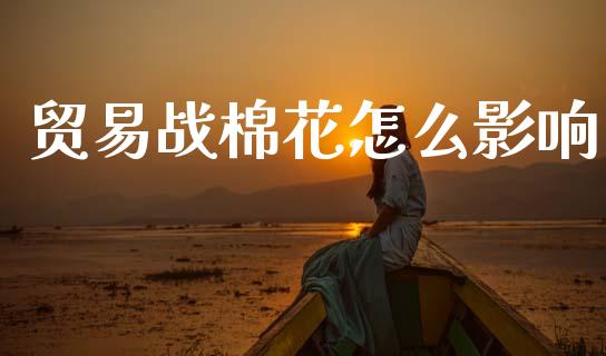 贸易战棉花怎么影响_https://cj007.lansai.wang_财经新闻_第1张