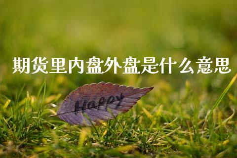 期货里内盘外盘是什么意思_https://cj007.lansai.wang_债券资讯_第1张