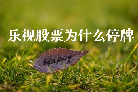 乐视股票为什么停牌_https://cj007.lansai.wang_金融监管_第1张