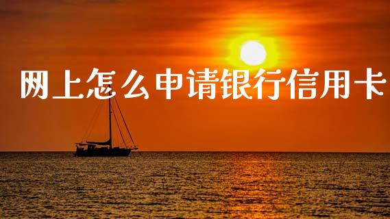 网上怎么申请银行信用卡_https://cj007.lansai.wang_全球市场_第1张