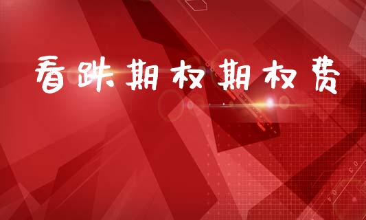 看跌期权期权费_https://cj007.lansai.wang_债券资讯_第1张