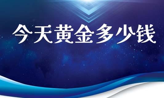 今天黄金多少钱_https://cj007.lansai.wang_期货开户_第1张