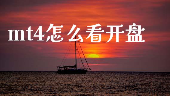 mt4怎么看开盘_https://cj007.lansai.wang_财经新闻_第1张