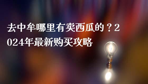 去中牟哪里有卖西瓜的?2024年最新购买攻略_金融监管_第1张_期货开户_金融监管_外汇交易_债券资讯_全球市场_财经新闻 去中牟哪里有卖西瓜的?2024年最新购买攻略_https://cj007.lansai.wang_金融监管_第1张