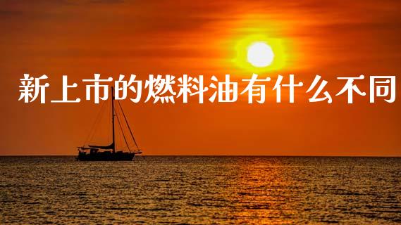 新上市的燃料油有什么不同_https://cj007.lansai.wang_金融监管_第1张