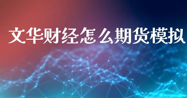文华财经怎么期货模拟_https://cj007.lansai.wang_外汇交易_第1张