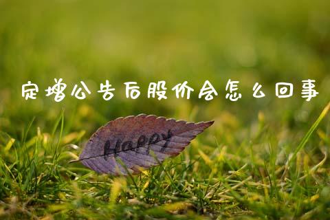 定增公告后股价会怎么回事_https://cj007.lansai.wang_期货开户_第1张