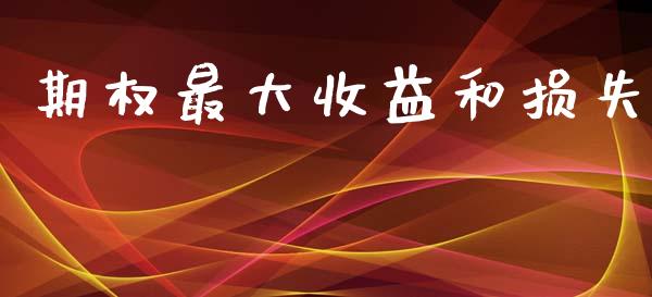 期权最大收益和损失_https://cj007.lansai.wang_财经新闻_第1张