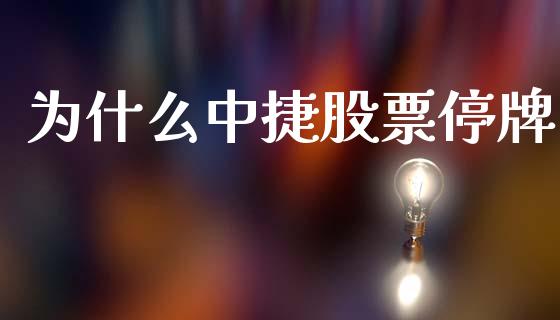 为什么中捷股票停牌_https://cj007.lansai.wang_全球市场_第1张