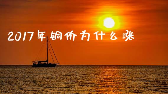 2017年铜价为什么涨_https://cj007.lansai.wang_外汇交易_第1张