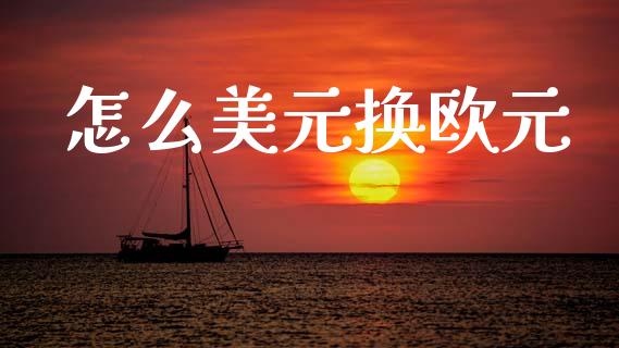 怎么美元换欧元_https://cj007.lansai.wang_全球市场_第1张