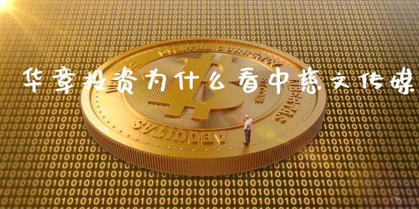 华章投资为什么看中慈文传媒_https://cj007.lansai.wang_债券资讯_第1张