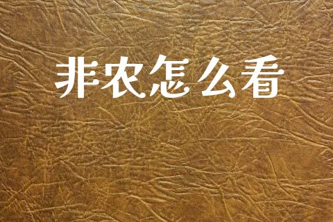 非农怎么看_https://cj007.lansai.wang_债券资讯_第1张