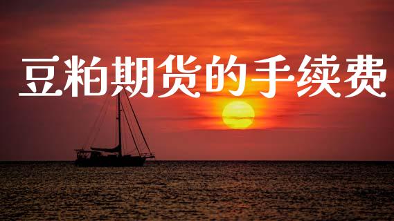 豆粕期货的手续费_https://cj007.lansai.wang_债券资讯_第1张