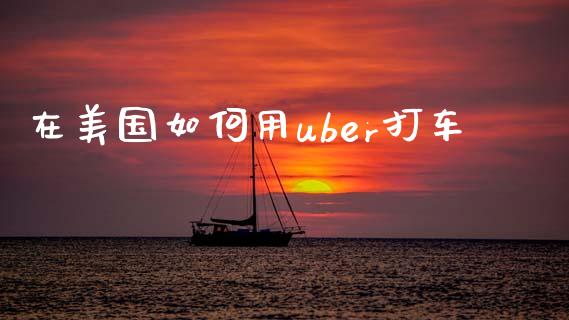 在美国如何用uber打车_https://cj007.lansai.wang_期货开户_第1张