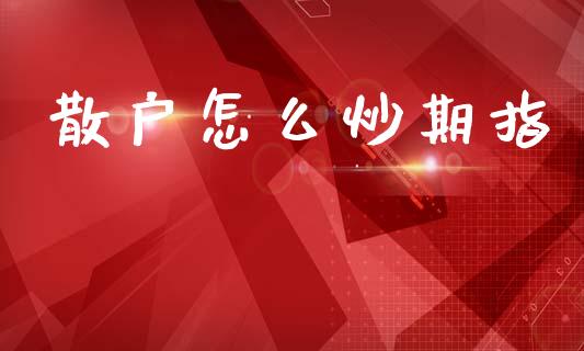 散户怎么炒期指_https://cj007.lansai.wang_财经新闻_第1张