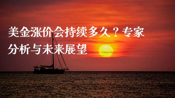 美金涨价会持续多久？专家分析与未来展望_https://cj007.lansai.wang_期货开户_第1张