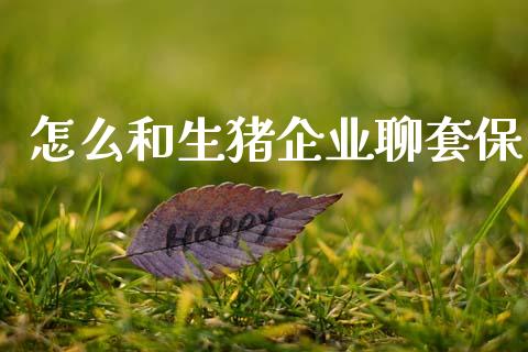 怎么和生猪企业聊套保_https://cj007.lansai.wang_金融监管_第1张