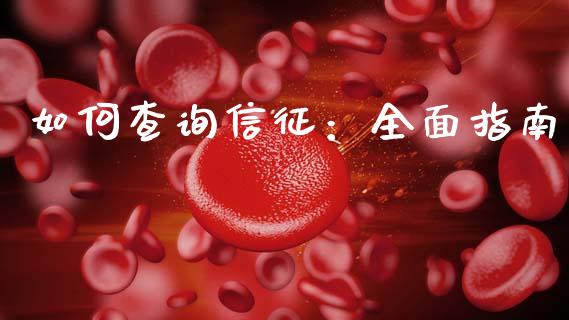 如何查询信征：全面指南_https://cj007.lansai.wang_债券资讯_第1张