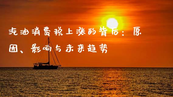 汽油消费税上涨的背后：原因、影响与未来趋势_https://cj007.lansai.wang_财经新闻_第1张