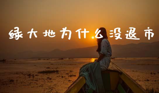 绿大地为什么没退市_https://cj007.lansai.wang_外汇交易_第1张
