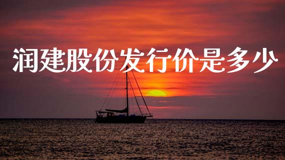 润建股份发行价是多少_https://cj007.lansai.wang_全球市场_第1张