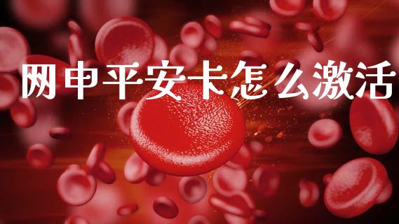 网申平安卡怎么激活_https://cj007.lansai.wang_期货开户_第1张