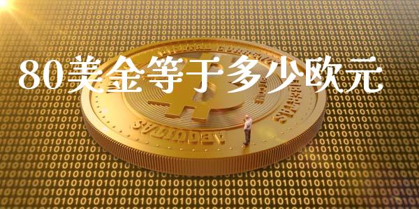 80美金等于多少欧元_https://cj007.lansai.wang_全球市场_第1张