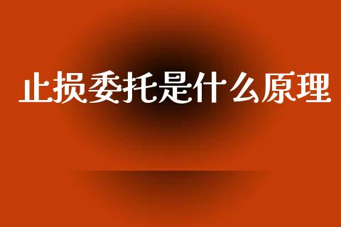 止损委托是什么原理_https://cj007.lansai.wang_外汇交易_第1张