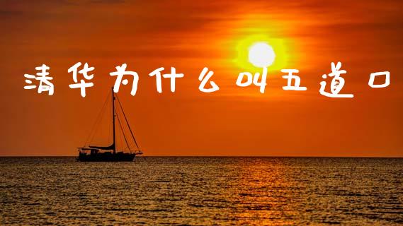 清华为什么叫五道口_https://cj007.lansai.wang_金融监管_第1张
