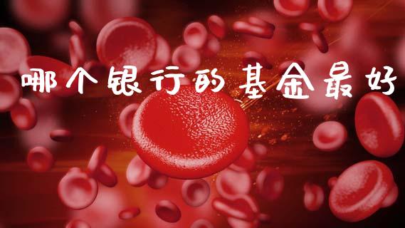 哪个银行的基金最好_https://cj007.lansai.wang_期货开户_第1张